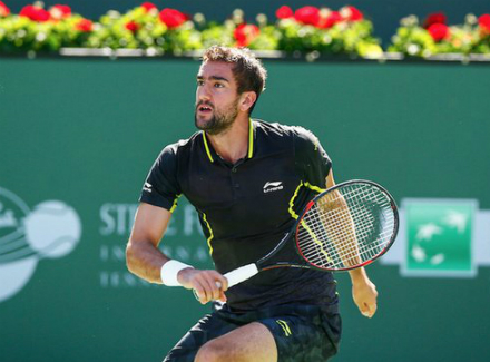 BNP Paribas Open. Марин Чилич проиграл Давиду Гоффину