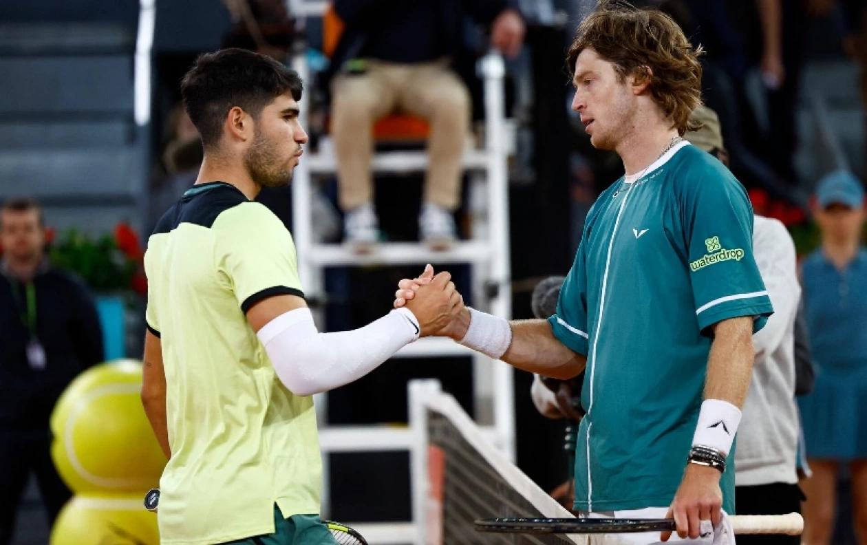 Вена (ATP 500). Андрей Рублёв и Карлос Алькарас вместе потренировались перед турниром