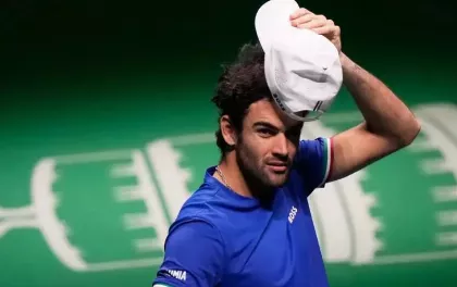 Маттео Берреттини - о победе над Рафаэлем Коллиньоном в полуфинале Кубка Дэвиса: Игра могла пойти по любому сценарию