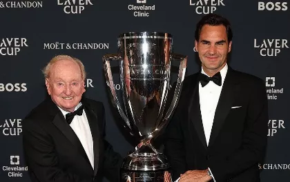 "Не думаю, что кого-то из них можно поставить выше другого". Род Лэйвер назвал величайшими теннисистами Федерера и Джоковича