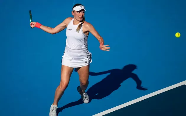 Екатерина Александрова и Талия Гибсон уступили на старте US Open в парном разряде