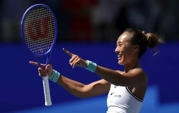 Чжэн ﻿Циньвэнь - о том, что на US Open снова ушла с 0/5 в сете: Наверное, это показывает, что позавчерашний ﻿камбэк не был везением