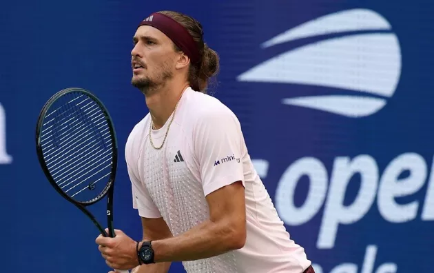 Александр Зверев ведёт 2:0 по сетам у Бена Шелтона в финале US Open