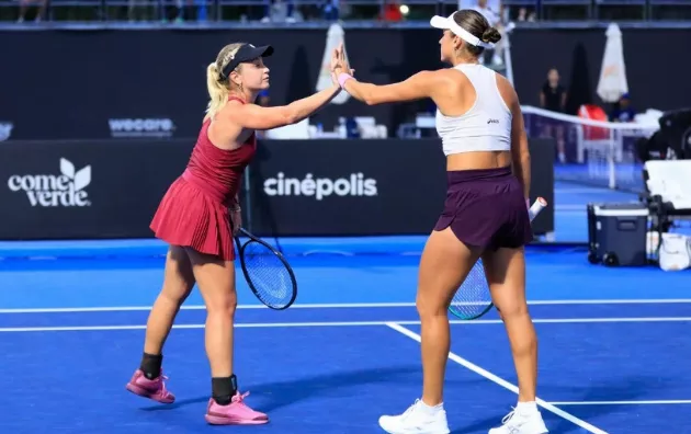 Гвадалахара (WTA 500). Ирина Хромачёва и Кэролайн Долхайд проиграли лидерам посева в 1/4 финала парного турнира