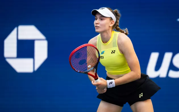 Елена Рыбакина взяла первый сет финала US Open