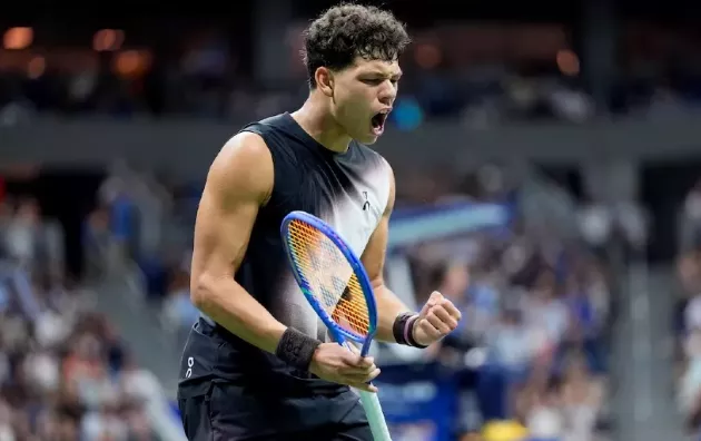 Бен Шелтон после победы над Алькарасом на US Open: Надеюсь, моему лучшему другу и моей сестре не придётся через три часа идти на работу