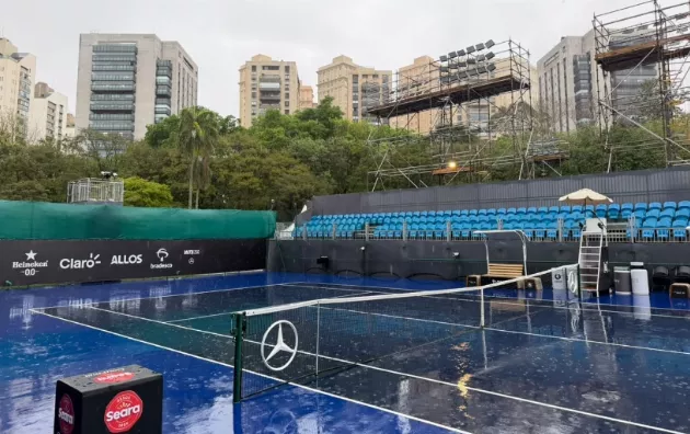 Сан-Паулу (WTA 250). Все матчи понедельника перенесены из-за дождя