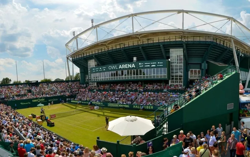 Атр галле 2024. Теннис стадион. Tennis Halle 2023 Tiafoe. Халле (Вестфалия).