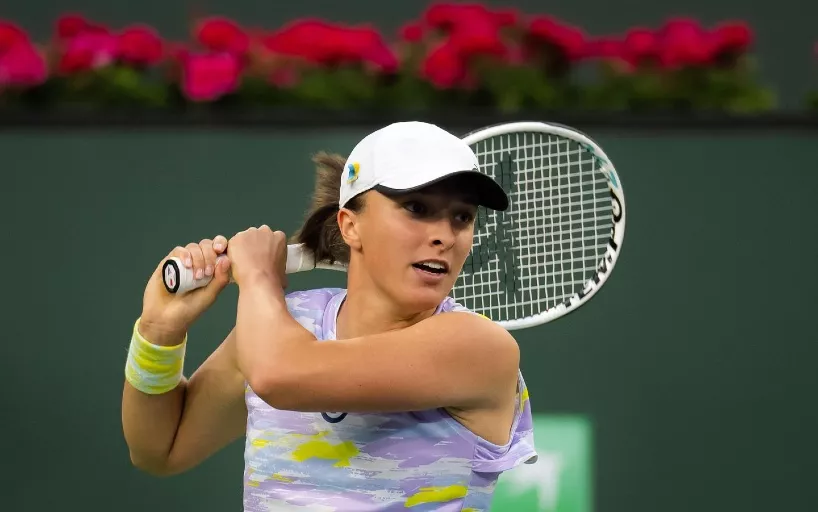 Wta indian wells 2024. Польская теннисистка Ига Свентек. Ига Свентек. Ига свёнтек фото.