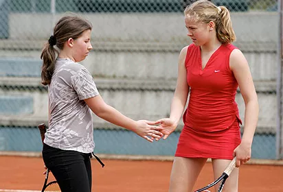 Фото: Наташа Четверикова, специально для Gotennis. Юные чемпионки Алия и Мадара