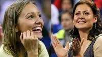 Фото: Imago. Коллаж: www.gotennis.ru. Переживать за Новака на трибунах будет его девушка Елена Ристич (слева), за Николая - его супруга Ирина